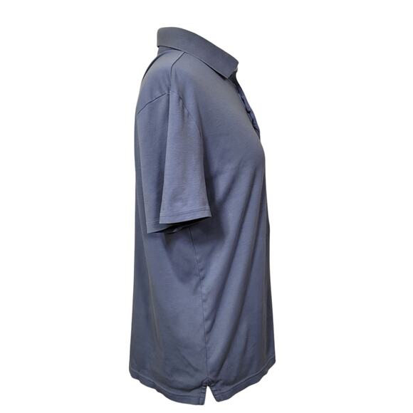 Joseph Abboud Men's Modern Fit Light Blue Collared Polo Short Sleeve Shirt Small - Picture 3 of 7